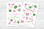 Preview: Watermelon Sticker Set